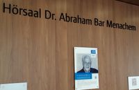 Hörsaal Dr. Abraham Bar Menachem - JLU Gießen